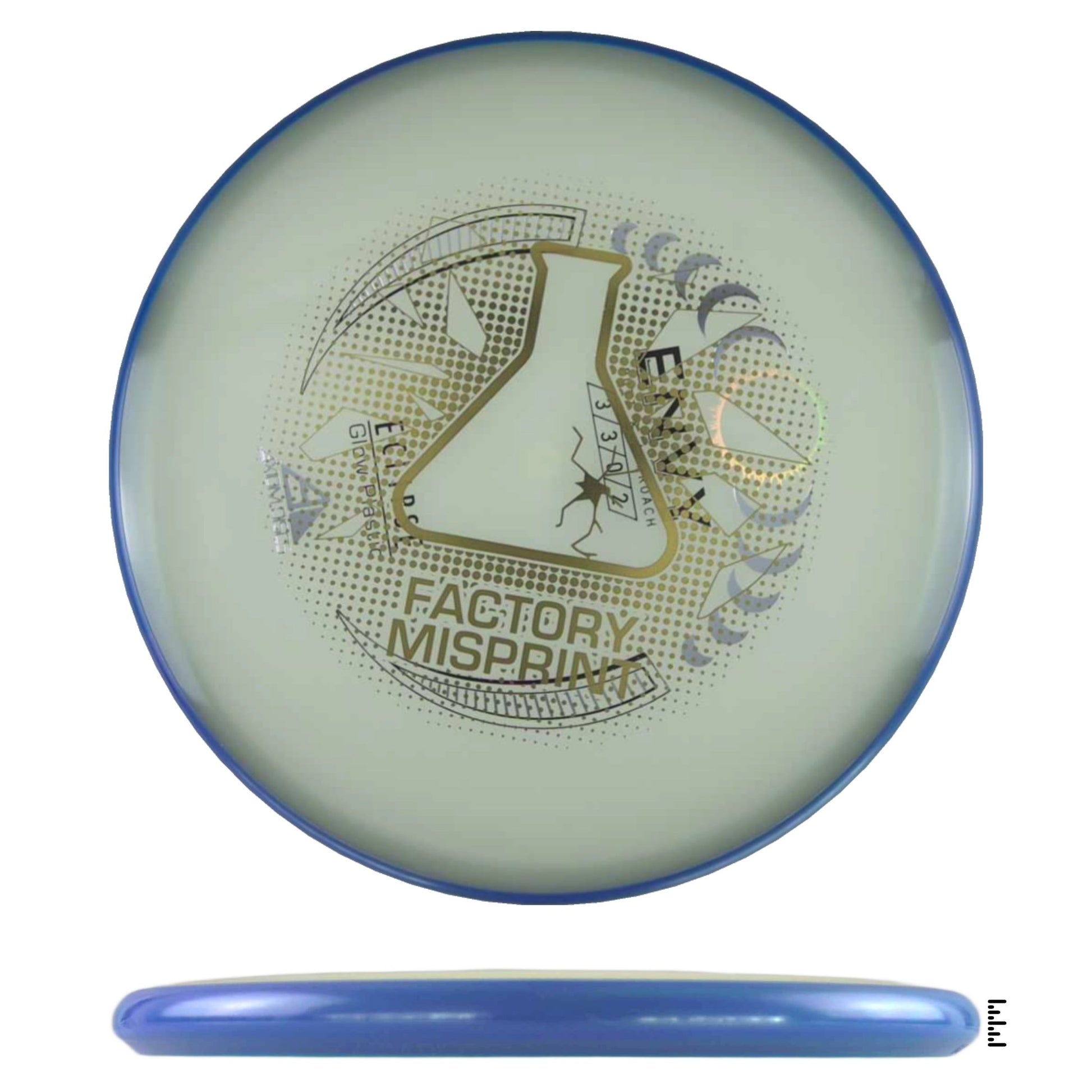 Axiom Discs Eclipse Envy Factory Misprint - Blue - Powergrip USA