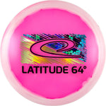 Opto Ice Orbit Saint Pro 2024 National Disc Golf Day - Pink / White - Powergrip USA