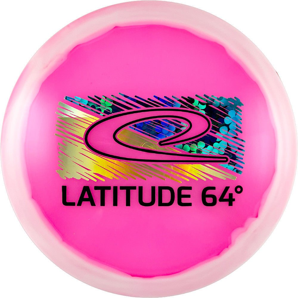 Opto Ice Orbit Saint Pro 2024 National Disc Golf Day - Pink / White - Powergrip USA