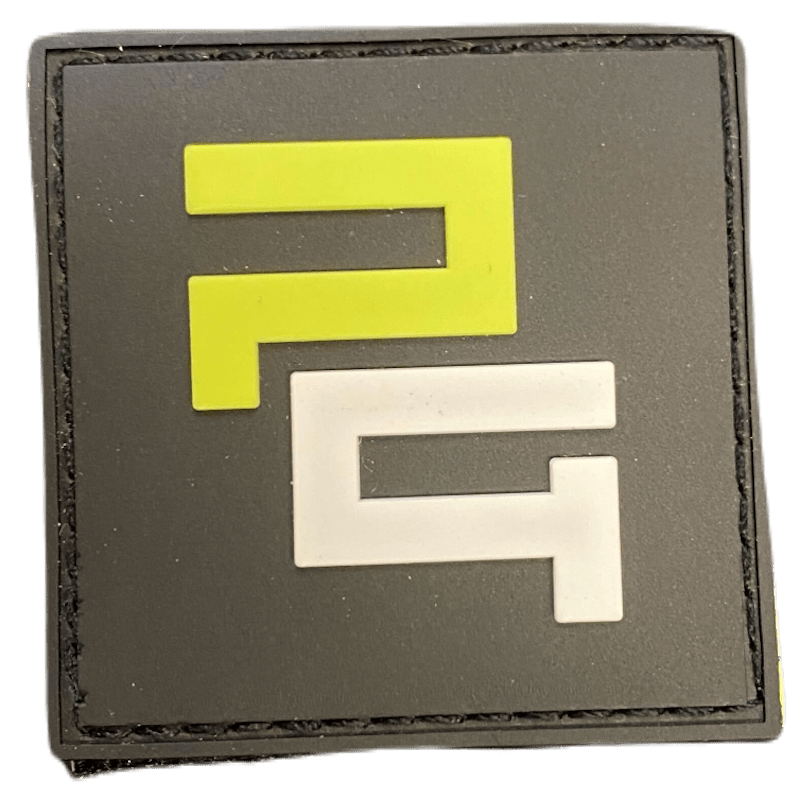 Velcro Patch - Dark Gray - Powergrip USA