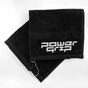 Towel - Black - Powergrip USA