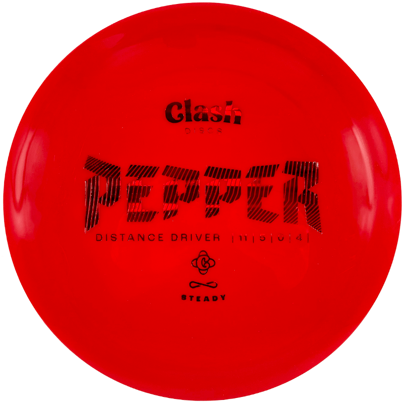 Clash Discs Steady Pepper - Dark Purple - Powergrip USA
