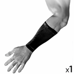 Extend High Compression Wrist Support Sleeve - Single - Black - Powergrip USA