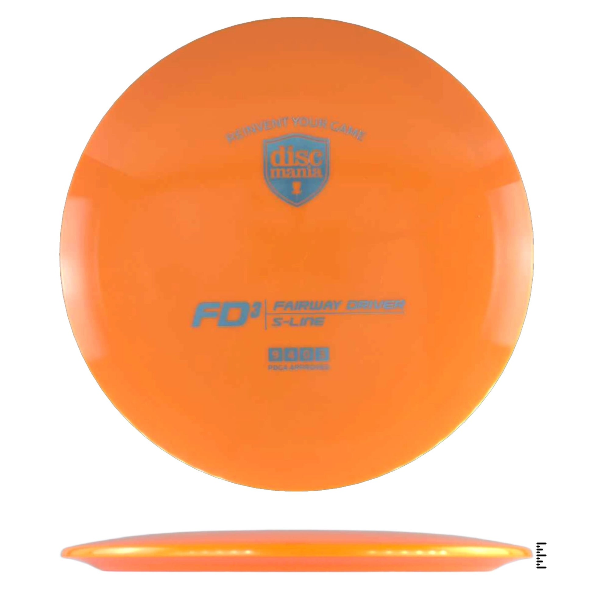 Discmania S - Line FD3 - Orange - Powergrip USA