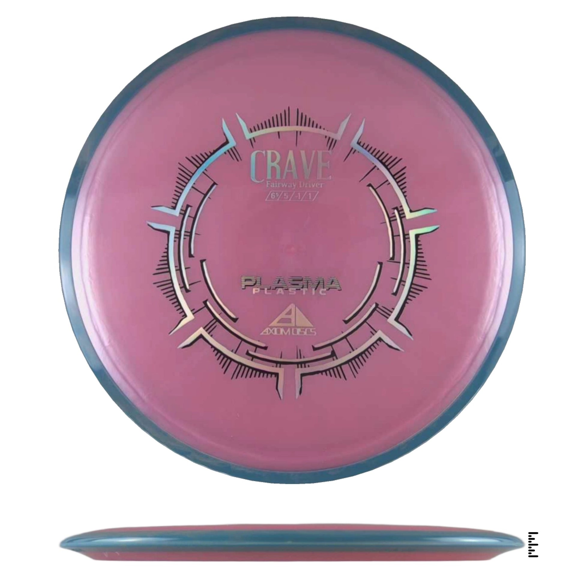 Axiom Discs Plasma Crave - Pink / Cyan - Powergrip USA
