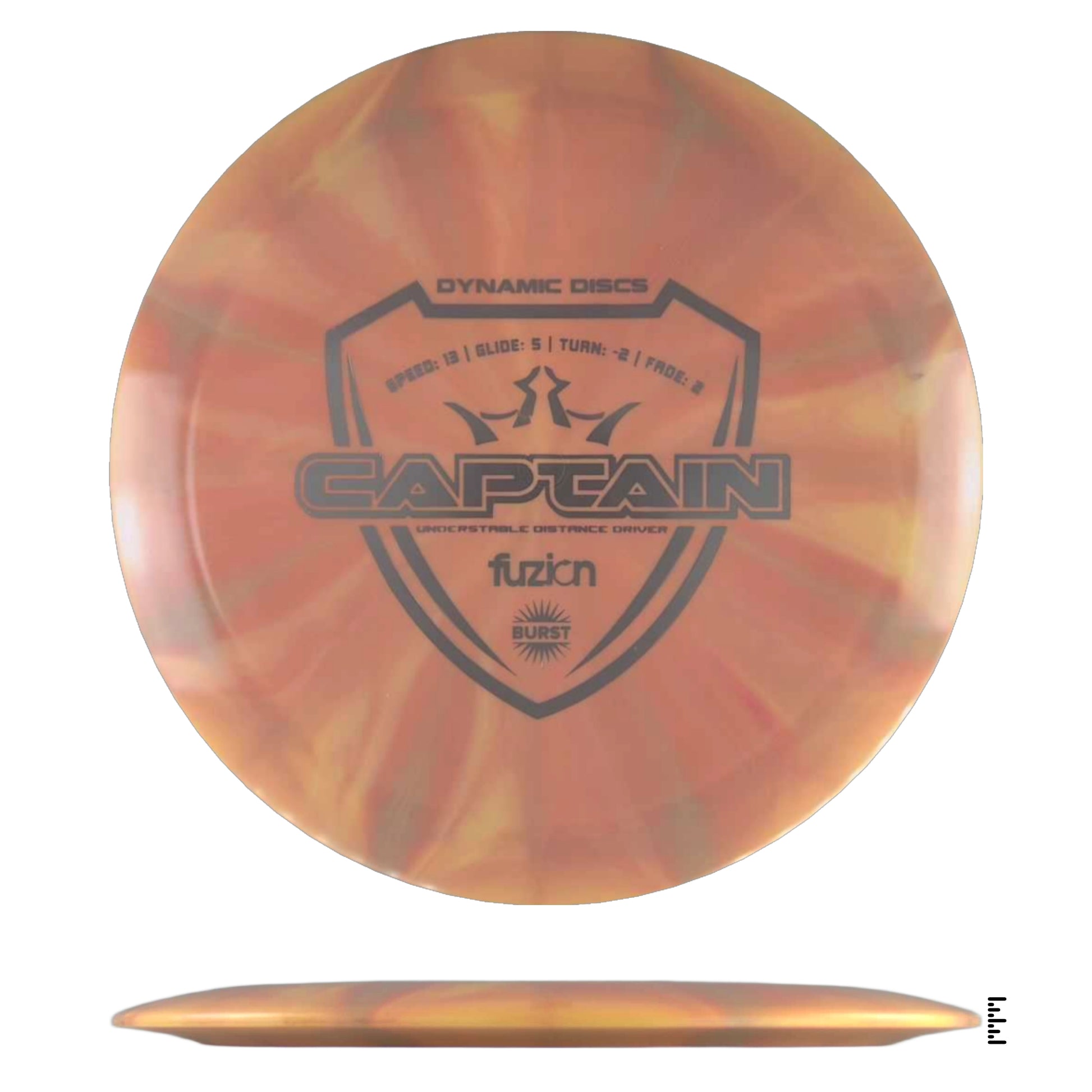 Dynamic Discs Captain Fusion Burst disc golf disc