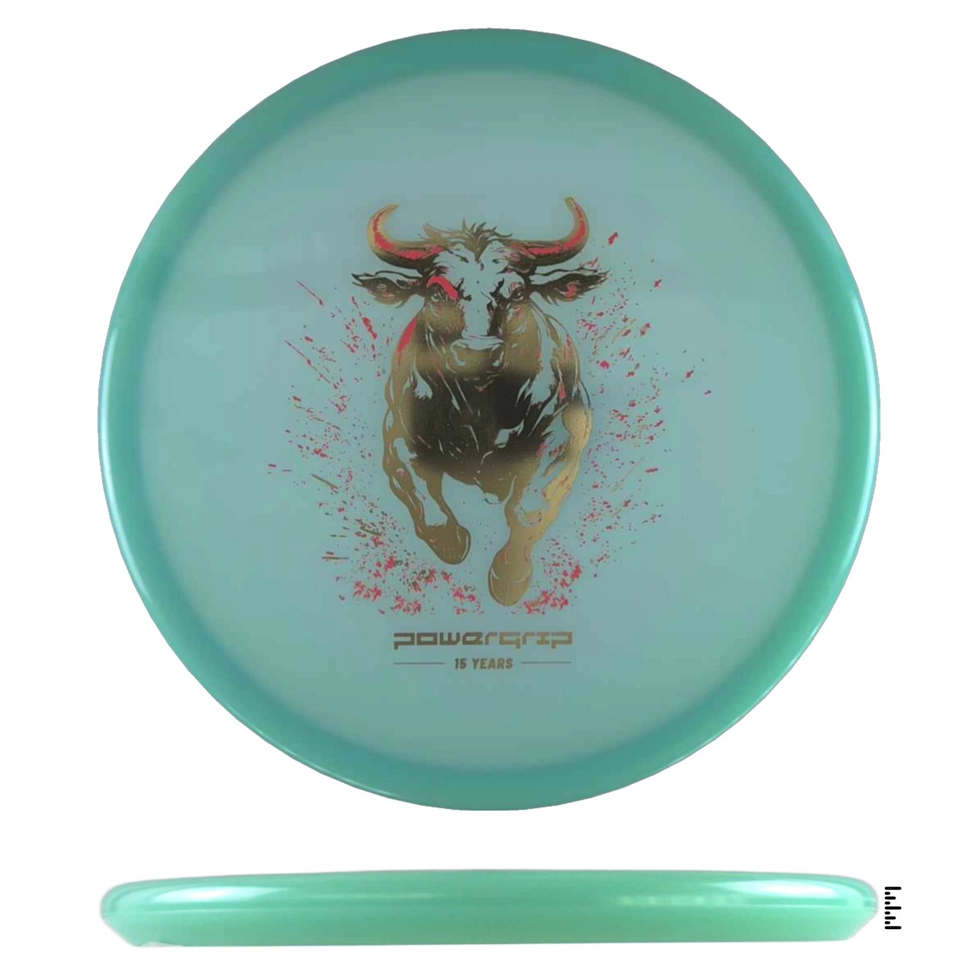 Innova Classic Color Glow Champion Toro Powergrip 15th Anniversary - Turquoise - Powergrip USA