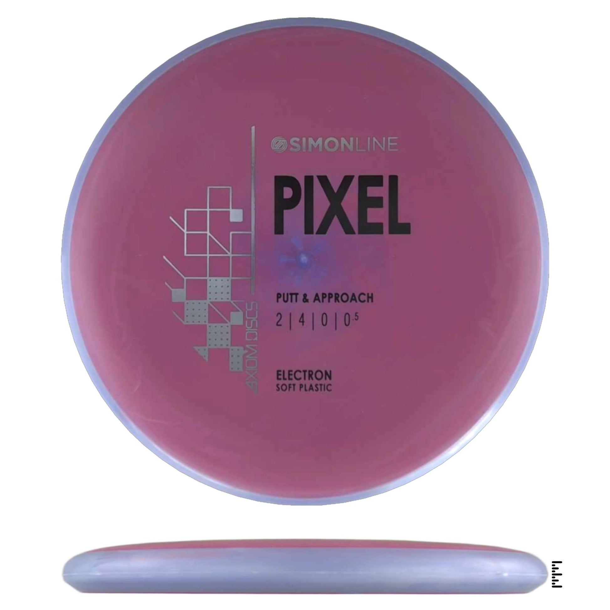Axiom Discs Simon Line Electron Soft Pixel - Unique - Powergrip USA