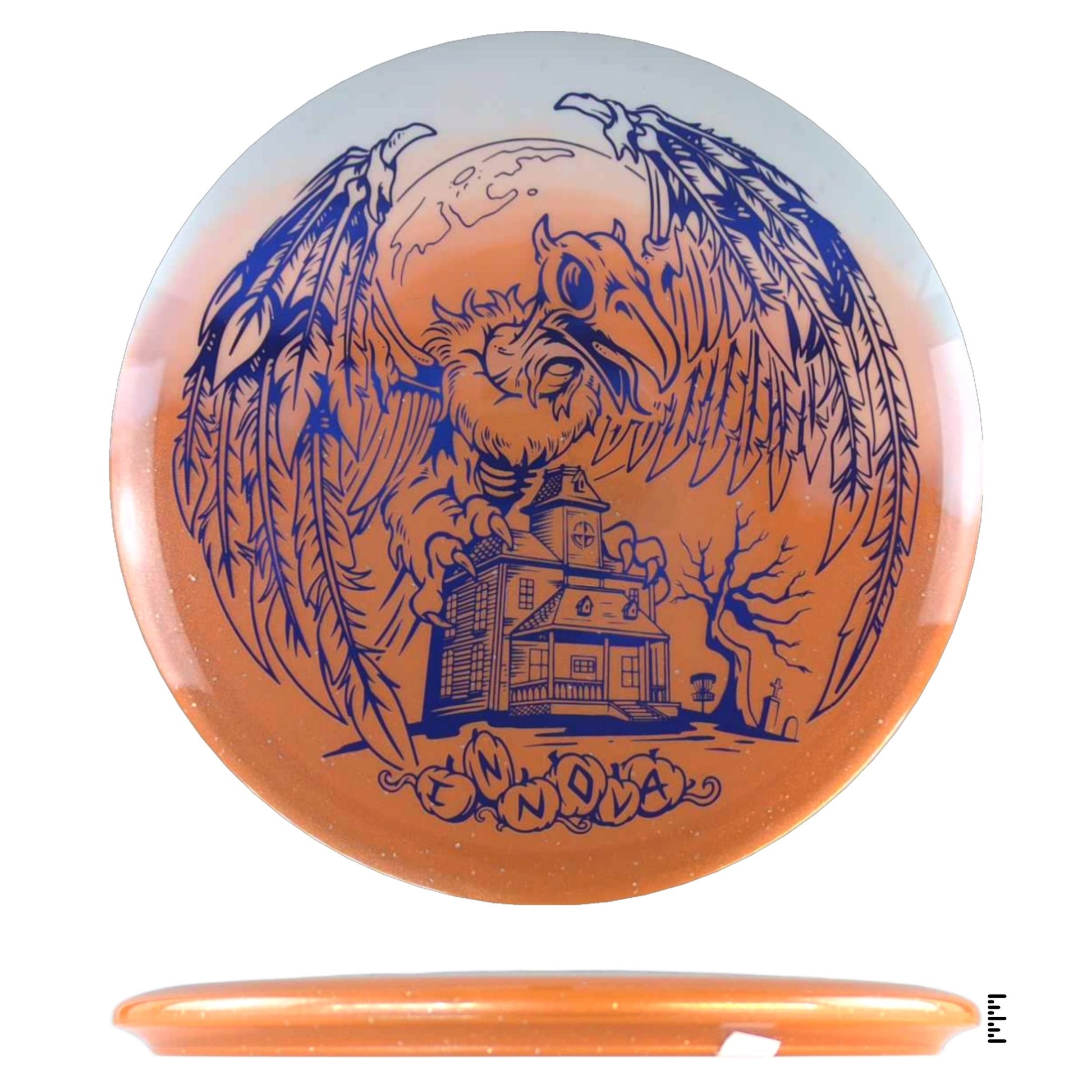 Innova Duo Roc3 - 2025 Halloween Edition - White / Orange - Duo - Powergrip USA