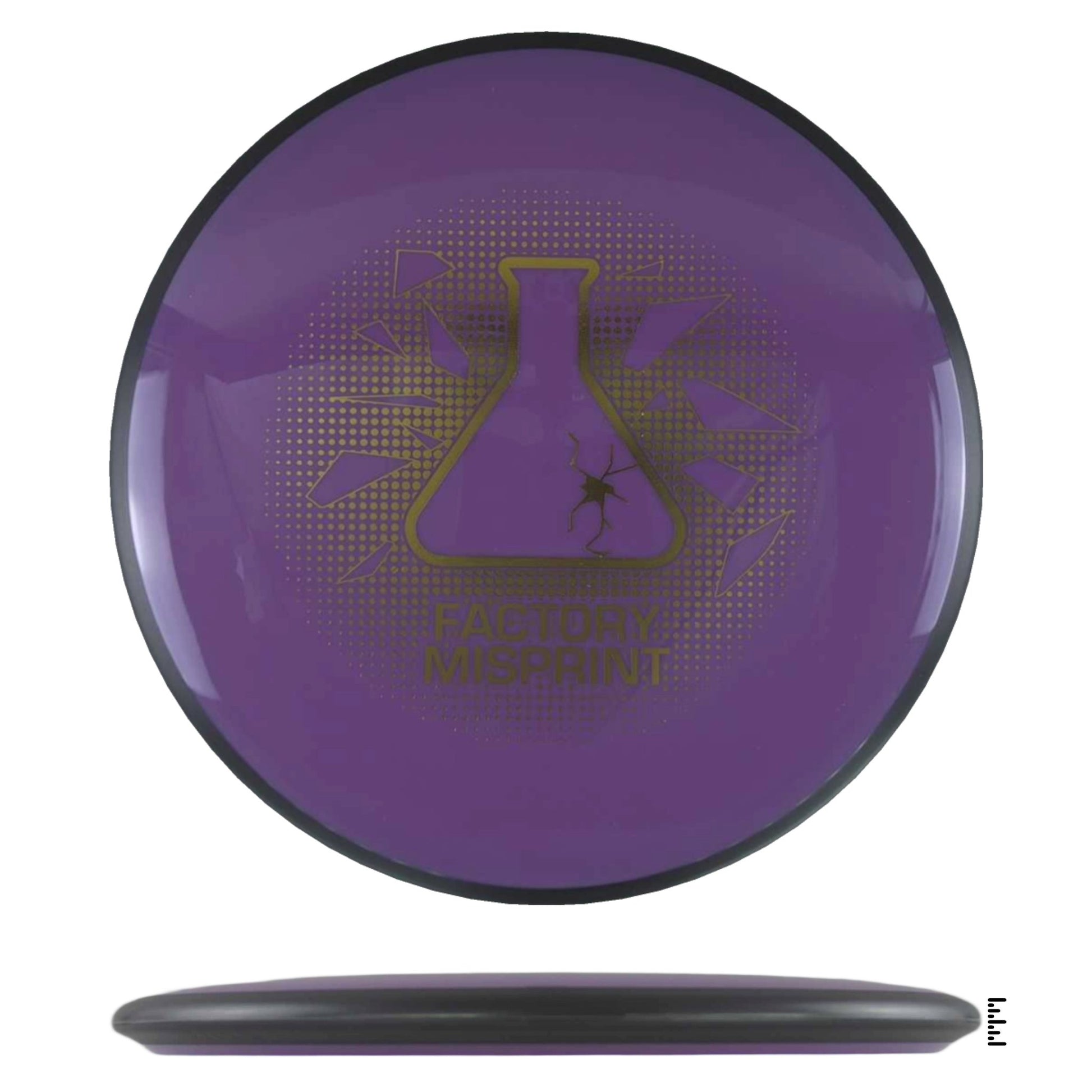 MVP Disc Sports Neutron Detour Factory Misprint - Violet - Powergrip USA
