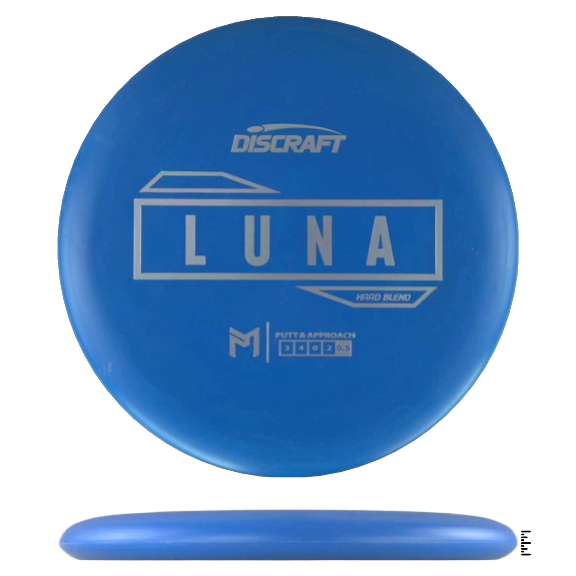Discraft Putter Line Hard Luna - Blue - Powergrip USA