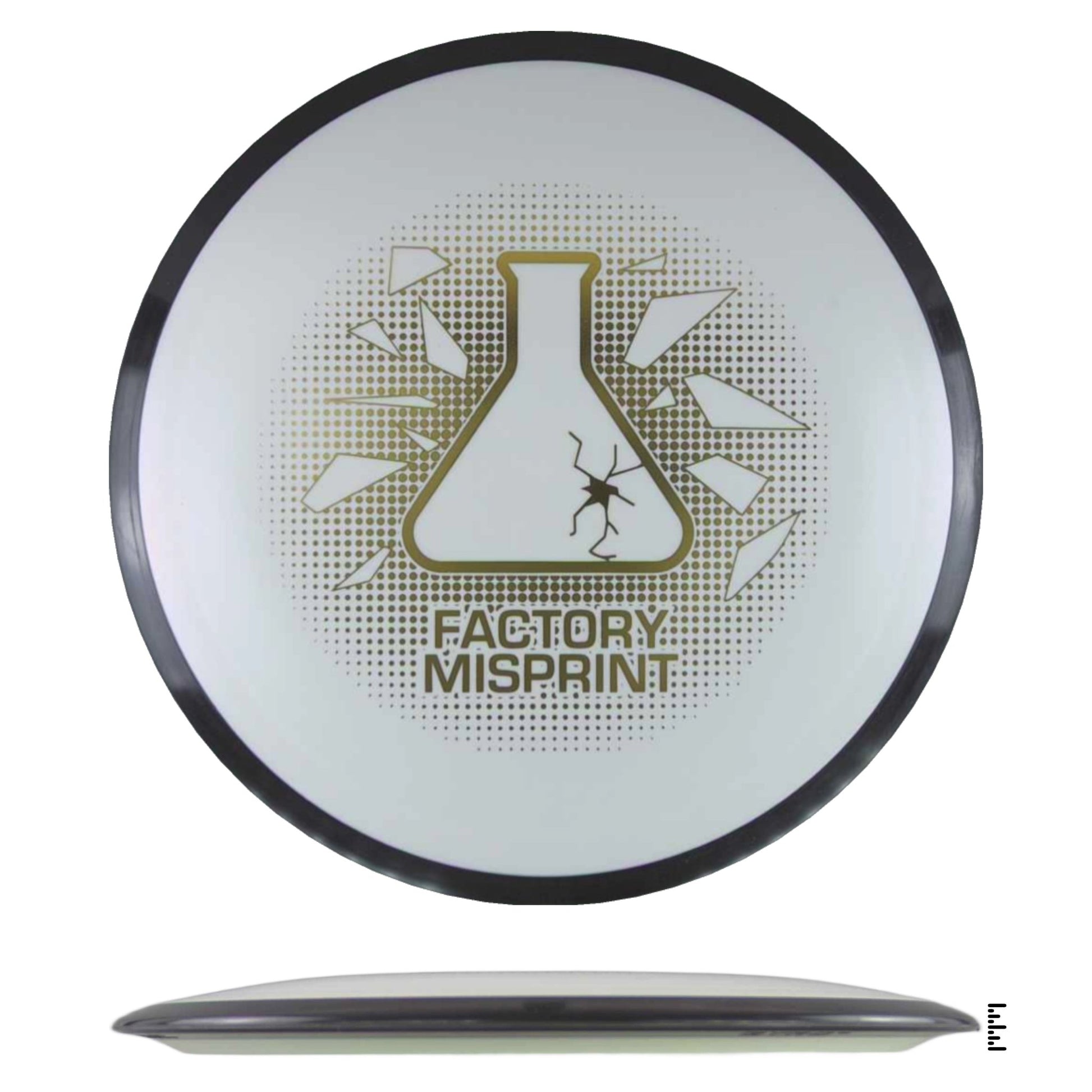 MVP Disc Sports Neutron Tesla Factory Misprint - White - Powergrip USA