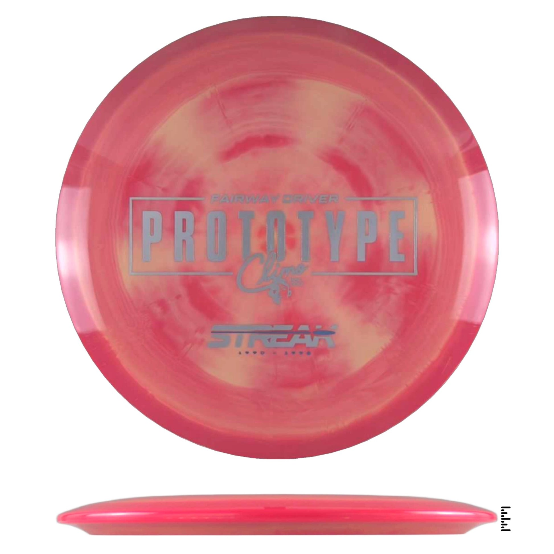 Climo Disc Golf Signature Line Streak Prototpye - Unique - Powergrip USA