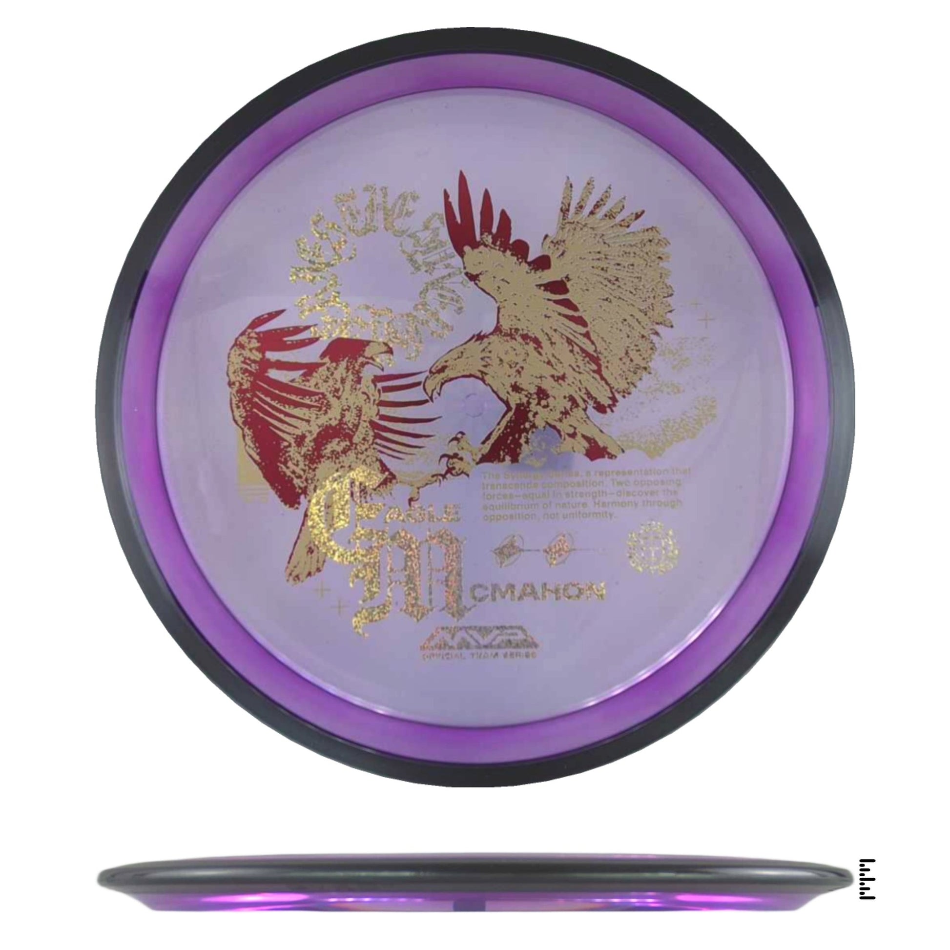 MVP Disc Sports Proton Resistor - Eagle McMahon Synergy Series - Violet - Powergrip USA