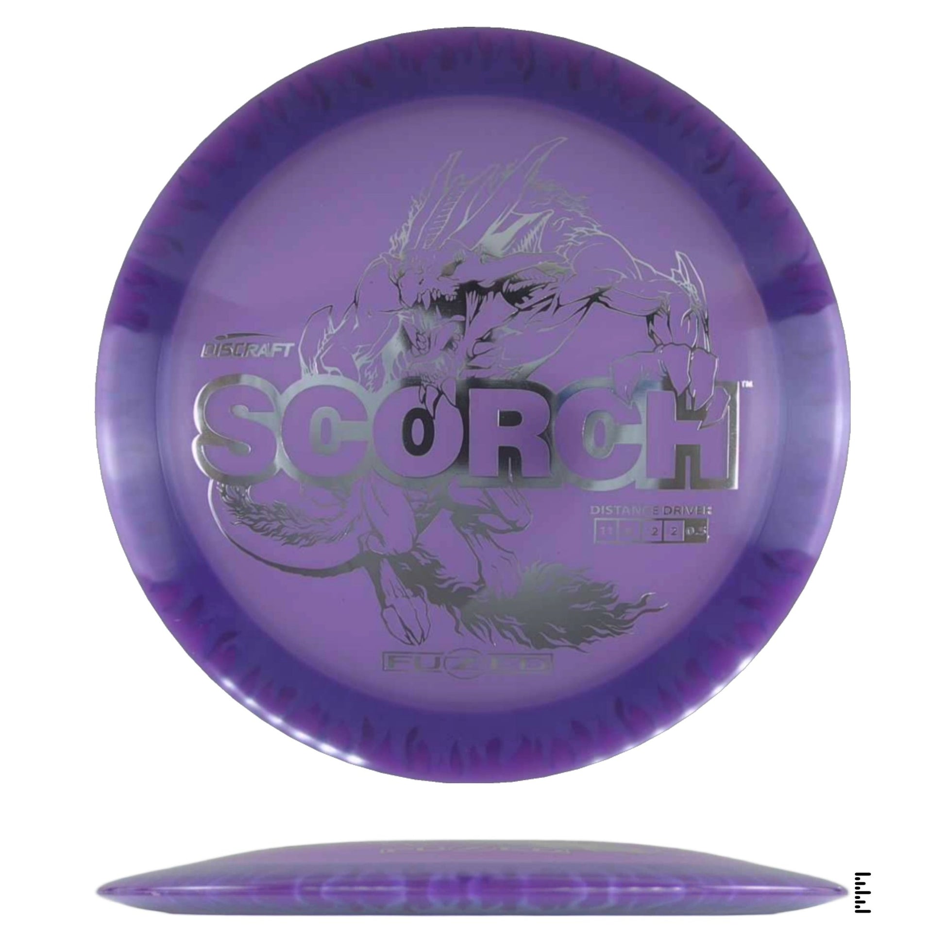 Discraft Fuzed Line Scorch - Violet / Blue - Powergrip USA