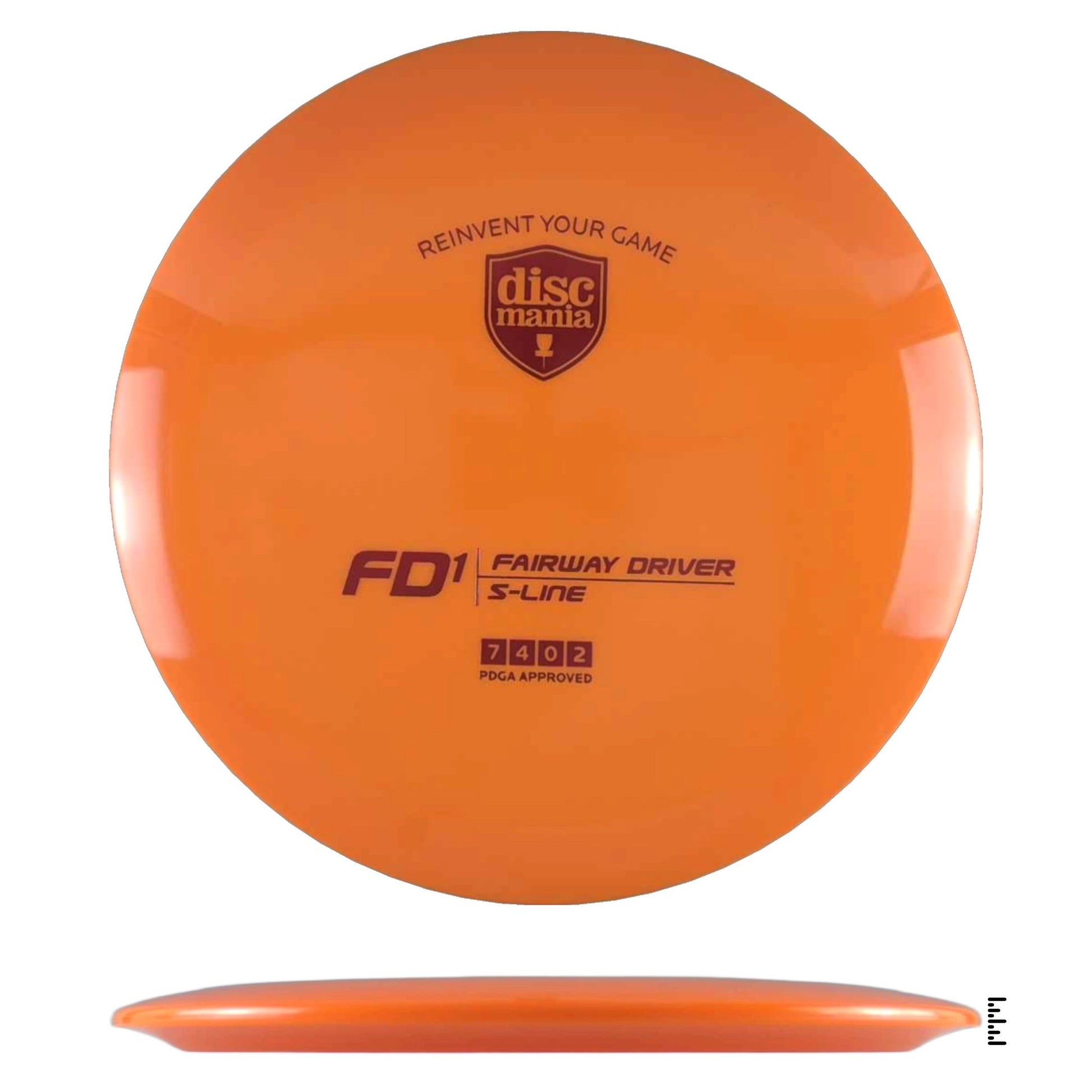 Discmania S - Line FD1 - Orange - Powergrip USA