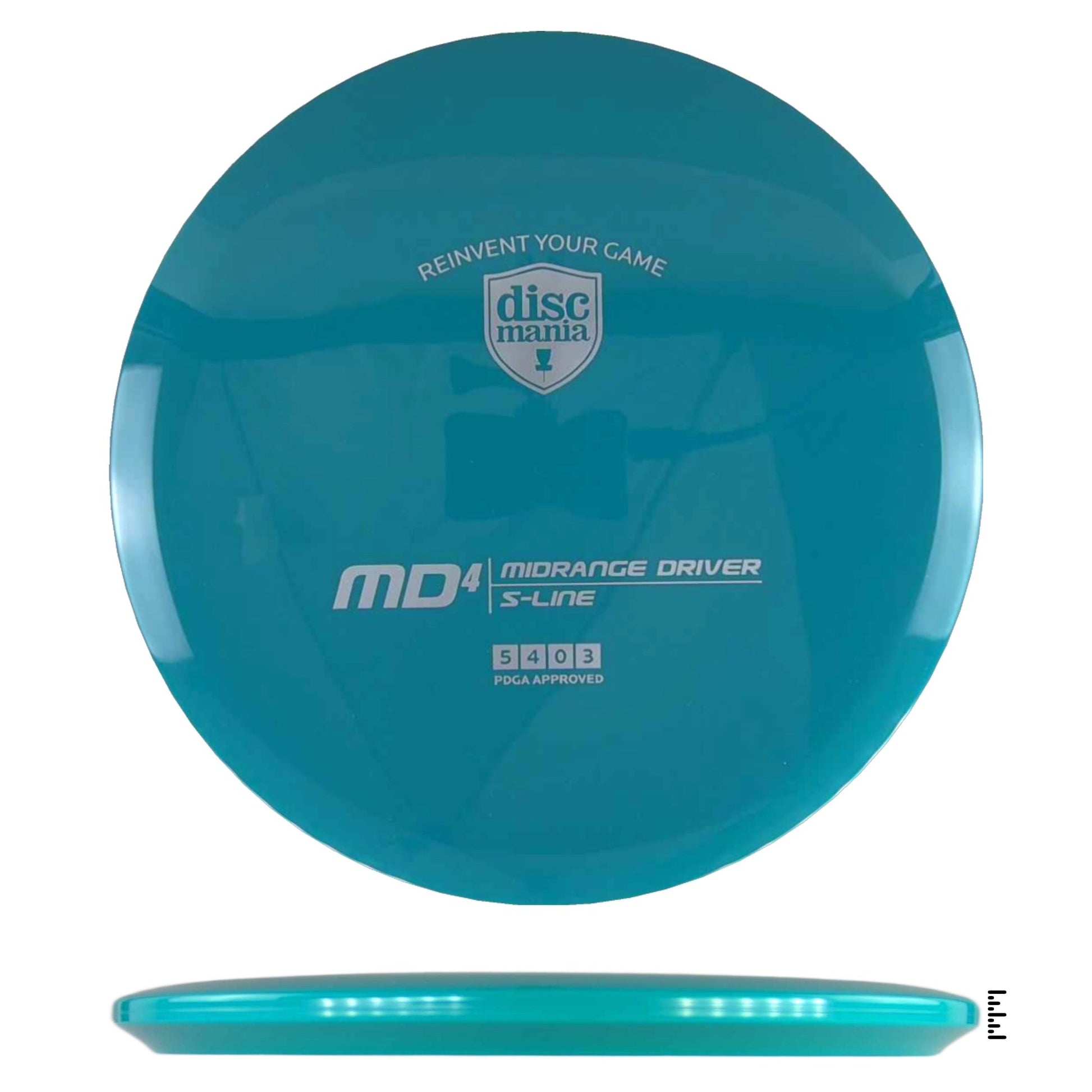 Discmania S - Line MD4 - Turquoise - Powergrip USA