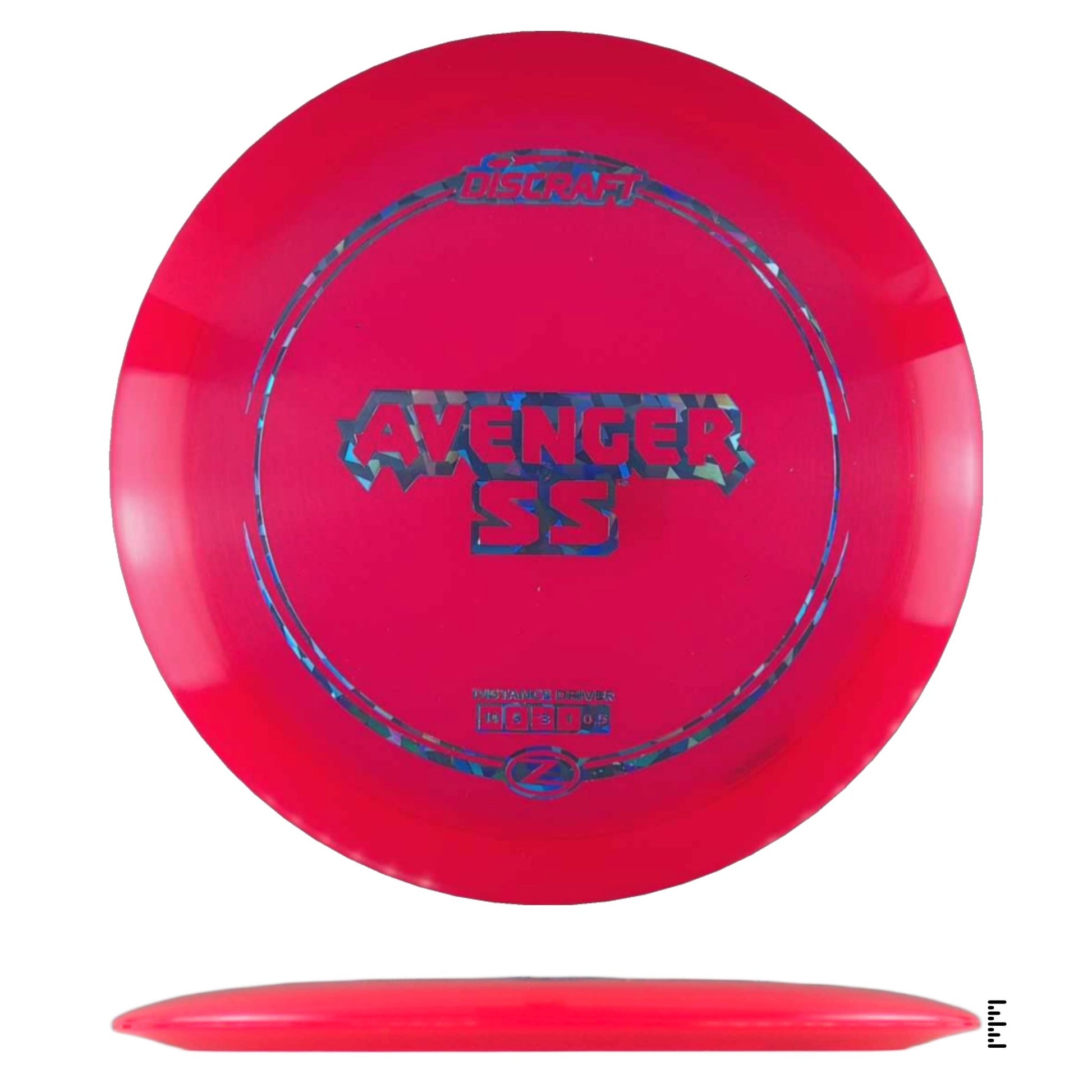 Discraft Z Line Avenger SS - Red - Powergrip USA