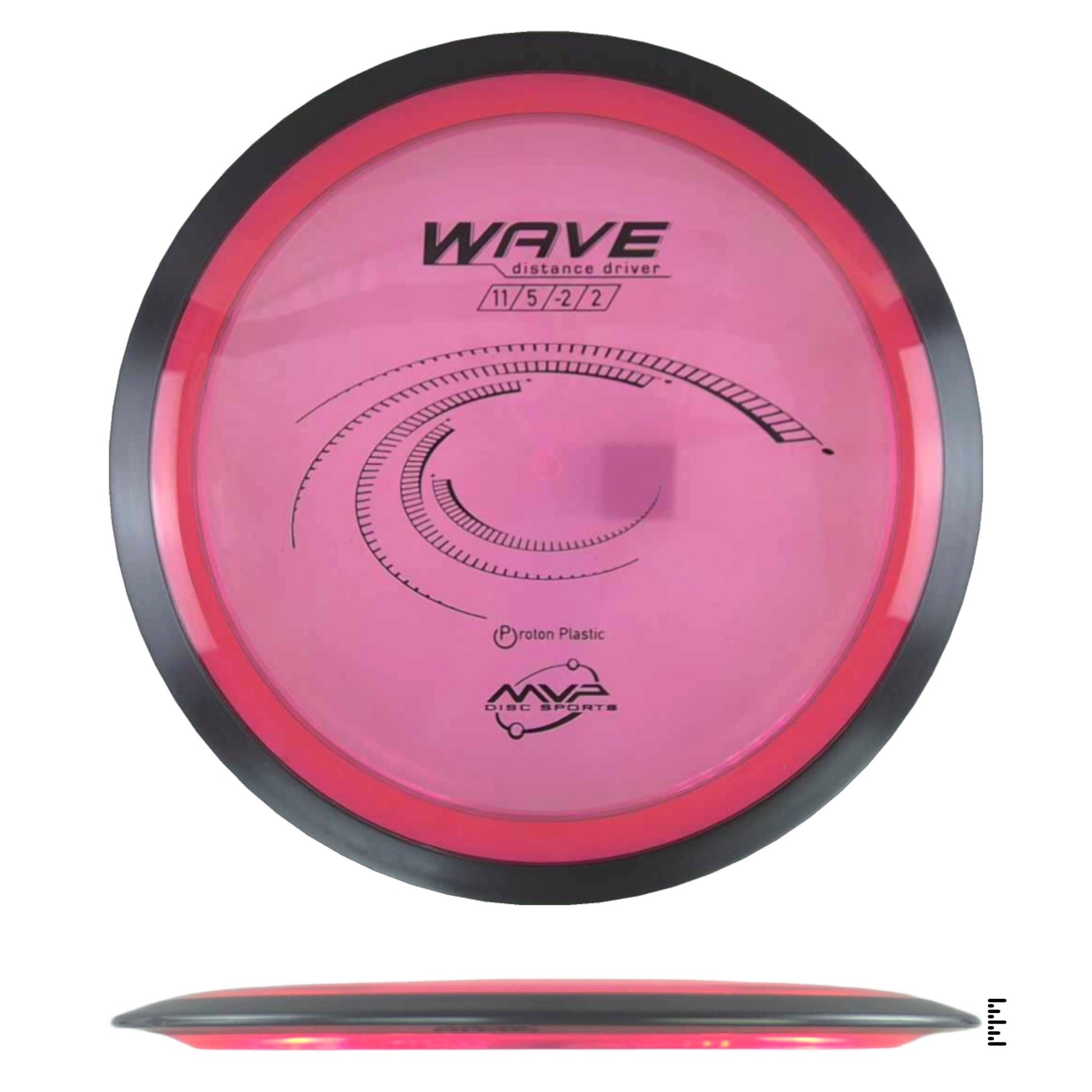 MVP Disc Sports Proton Wave - Pink - Powergrip USA