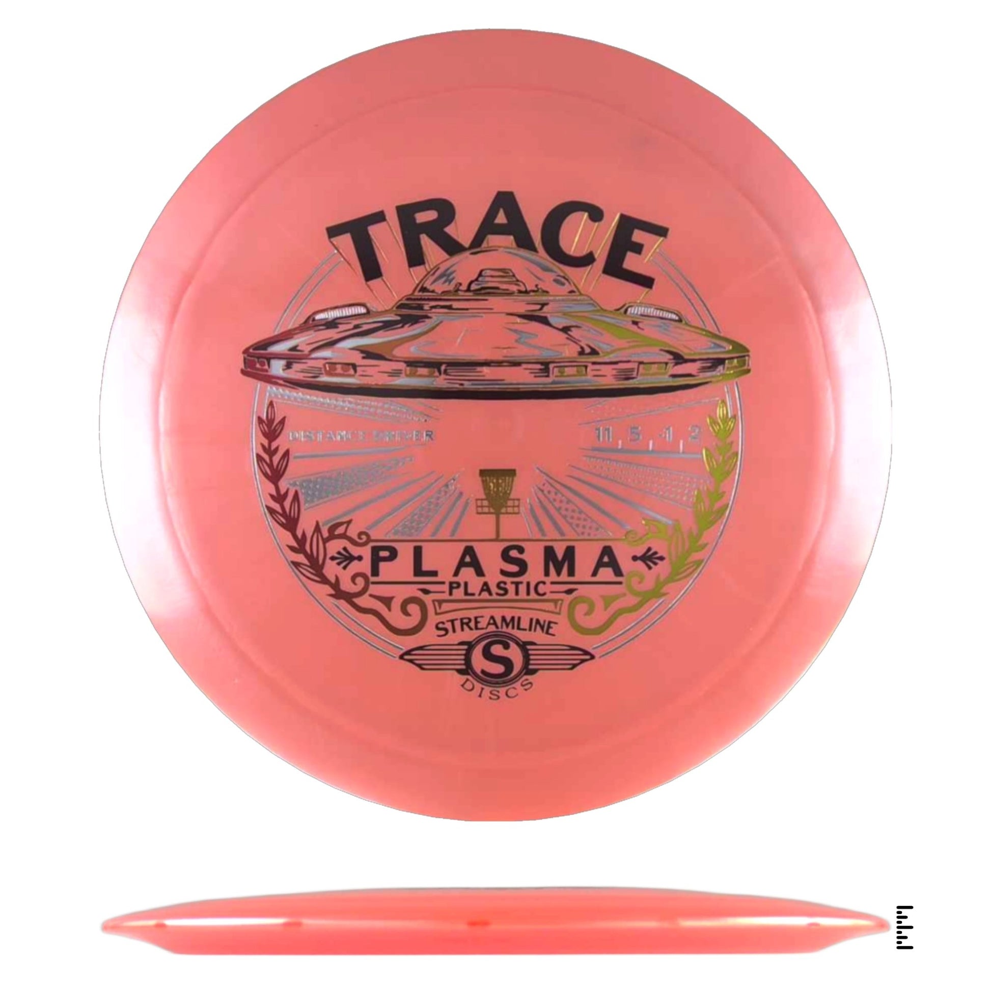 Streamline Discs Plasma Trace - Salmon - Powergrip USA
