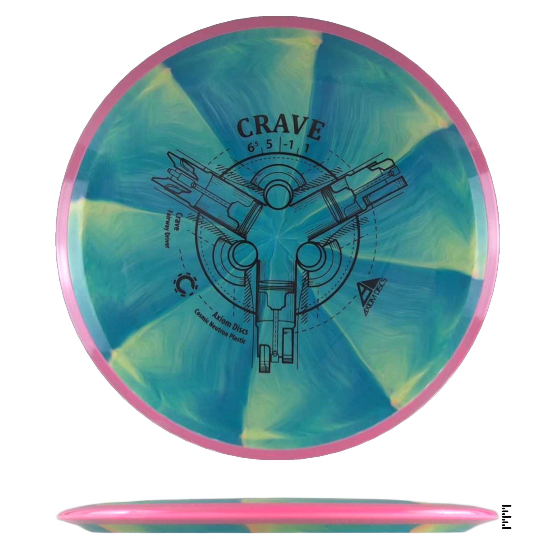 Axiom Discs Cosmic Neutron Crave - Unique - Powergrip USA