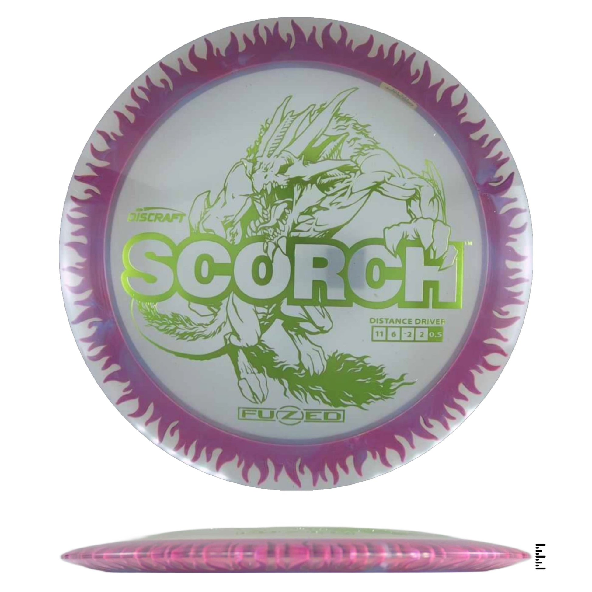Discraft Fuzed Line Scorch - Unique - Powergrip USA
