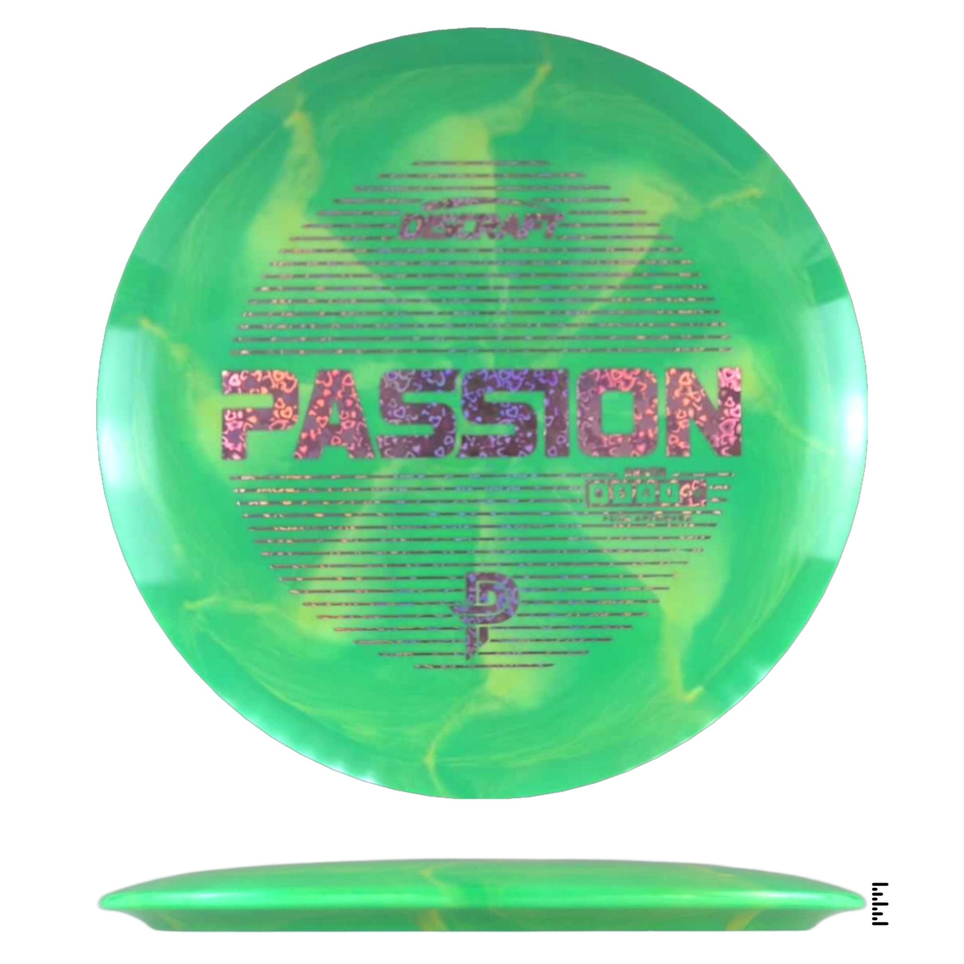 Discraft ESP Swirl Passion Paige Pierce - Green - Powergrip USA