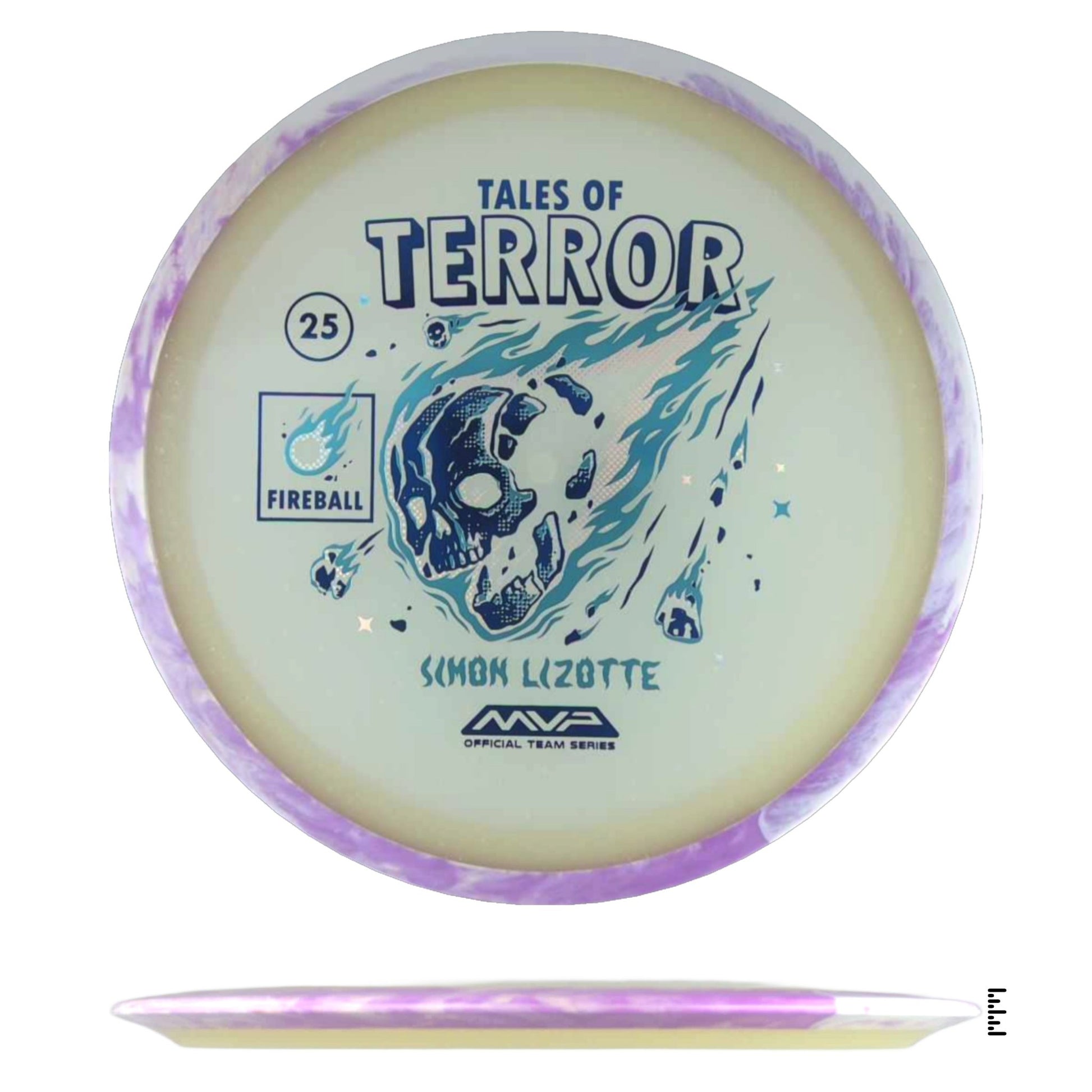 Axiom Discs Particle Eclipse Fireball - 2025 Halloween Special Edition - Unique - Powergrip USA