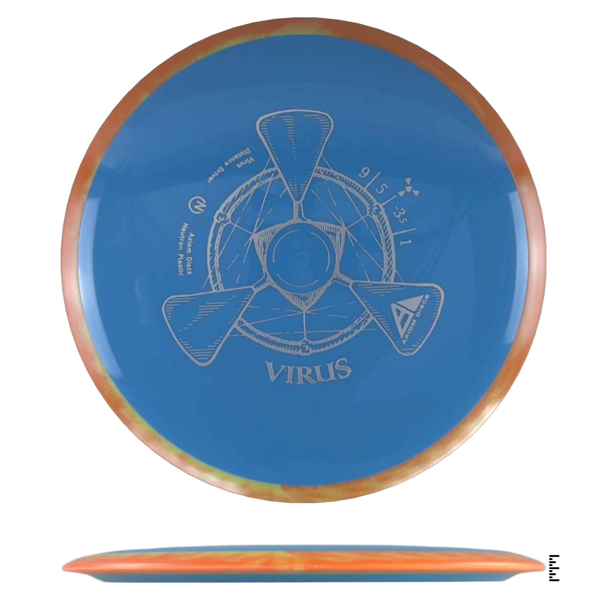 Axiom Discs Neutron Virus - Unique - Powergrip USA