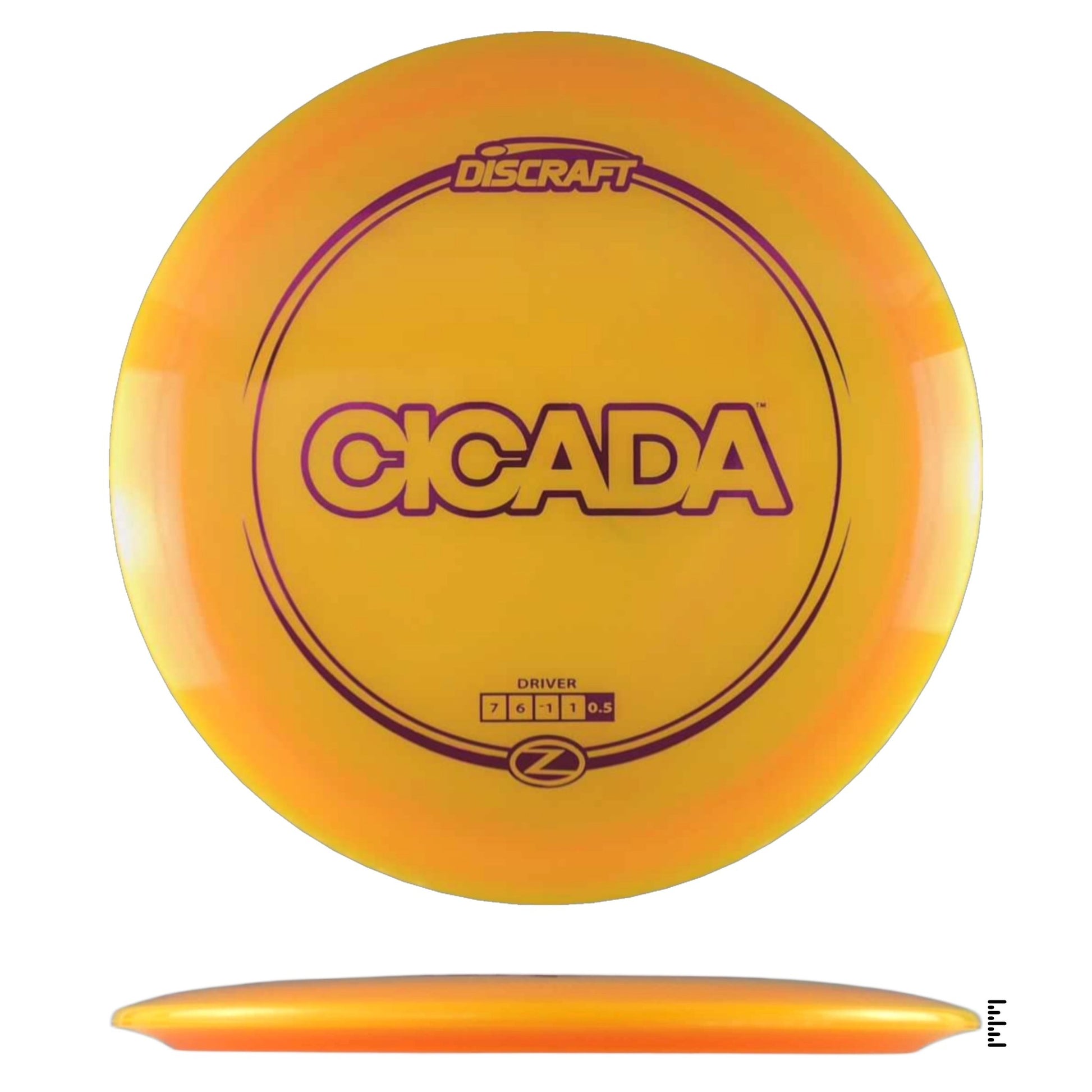Discraft Z Line Cicada - Tangerine - Powergrip USA