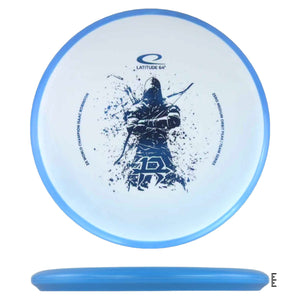 Zero Medium Orbit Peak - Isaac Robinson Team Series 2025 - White / Blue - Powergrip USA