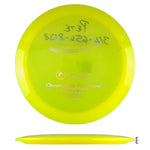 Yellow Champion Thunderbird disc golf disc