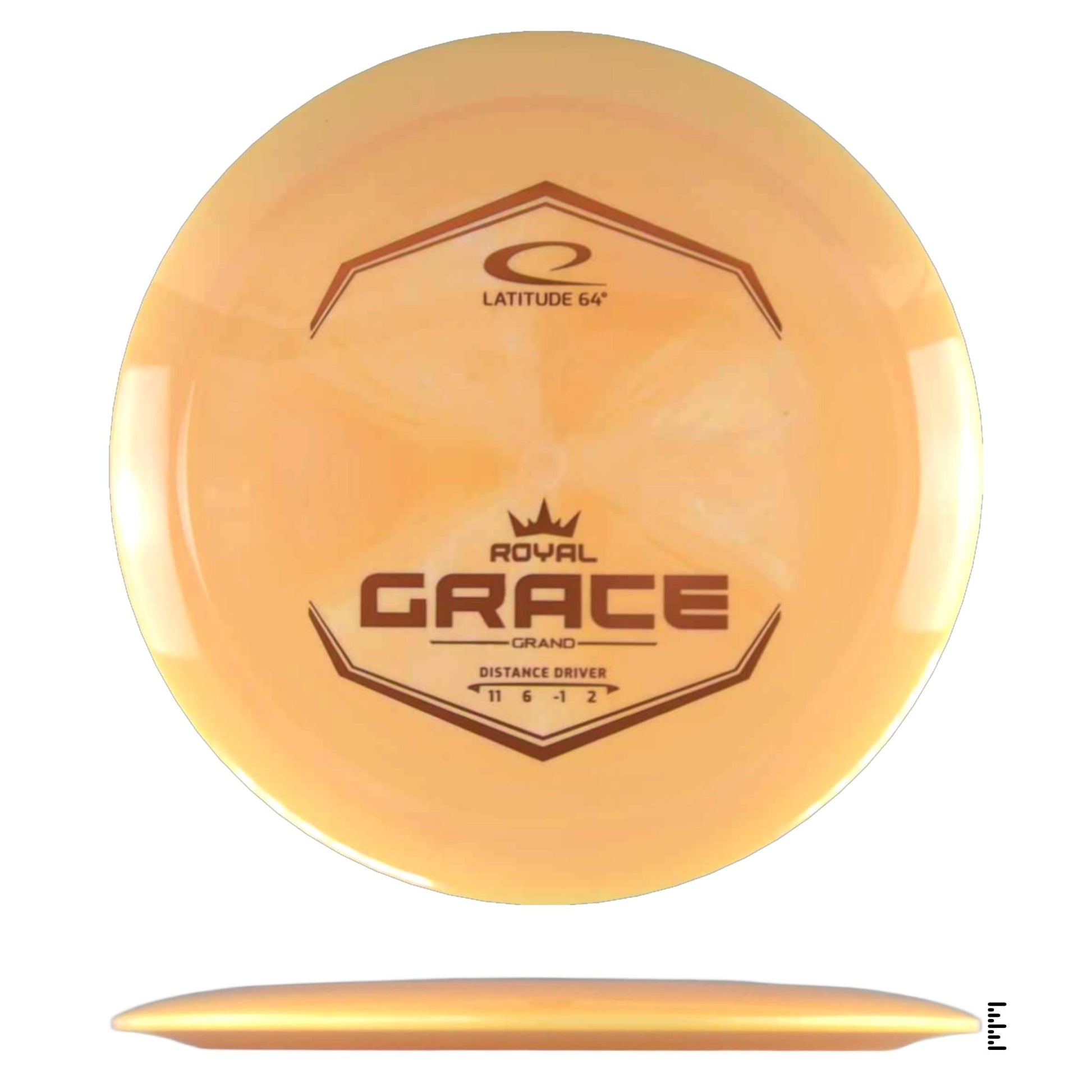 Latitude 64 Royal Grand Grace - Light Orange - Powergrip USA