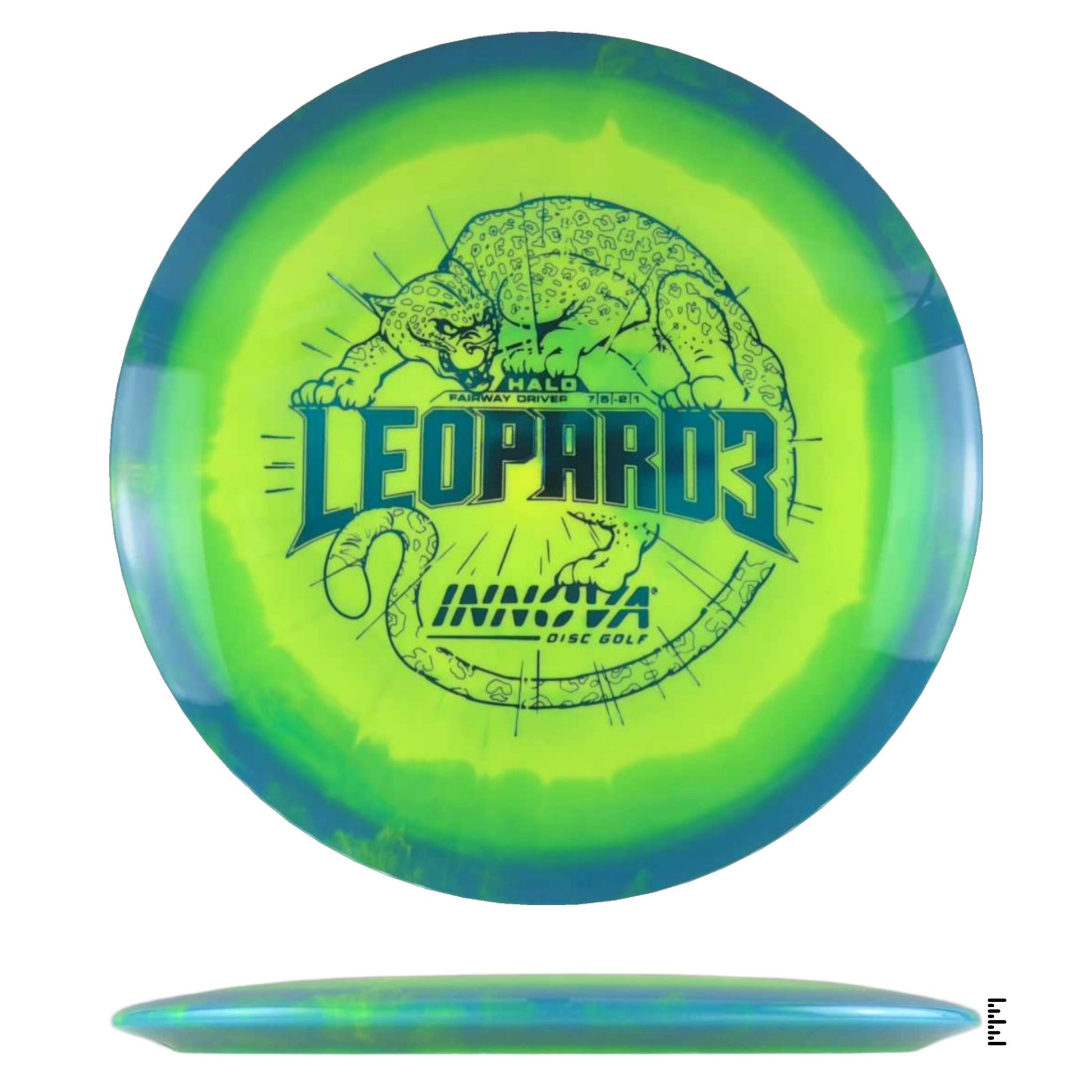 Innova Halo Leopard3 - Yellow / Blue - Powergrip USA