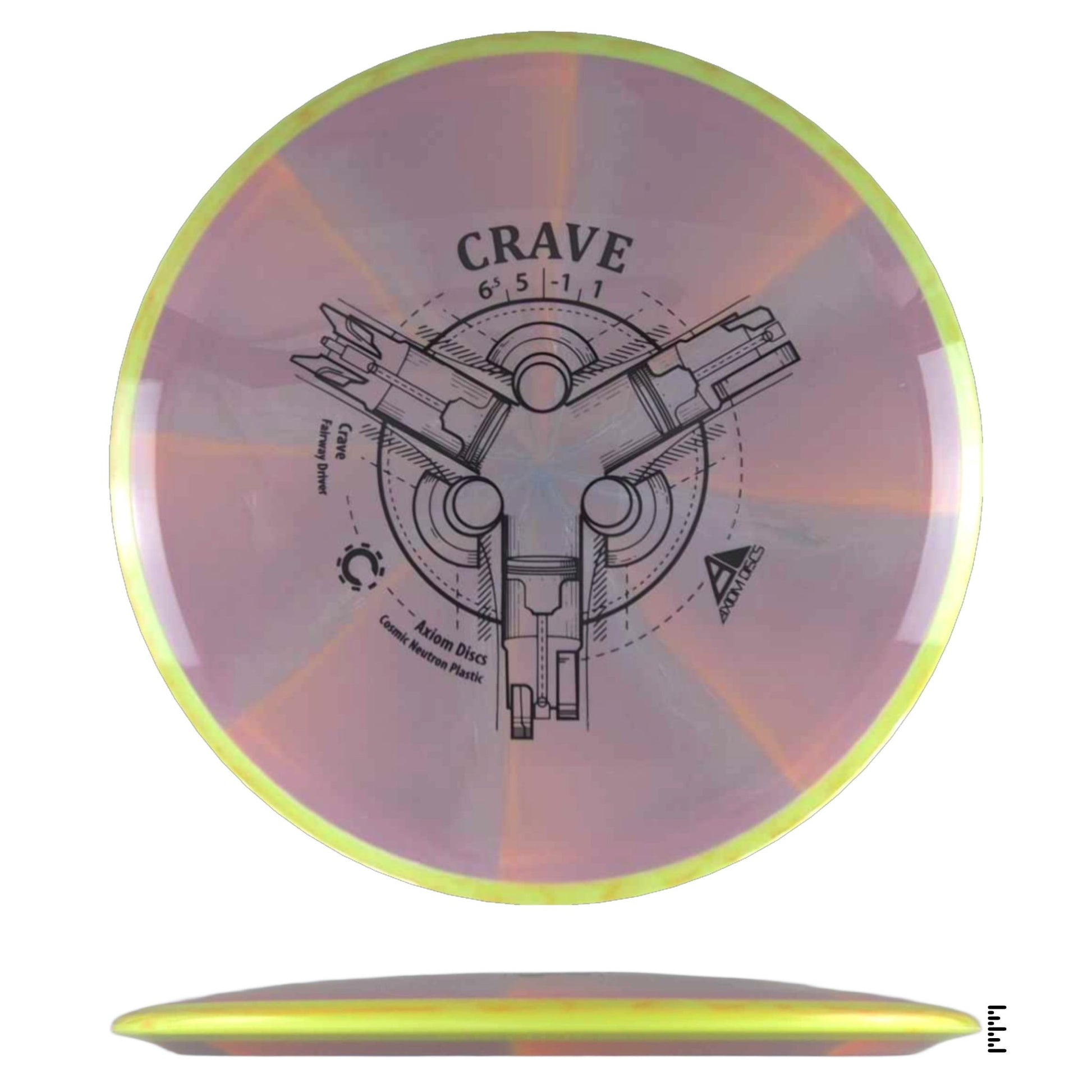 Axiom Discs Cosmic Neutron Crave - Unique - Powergrip USA