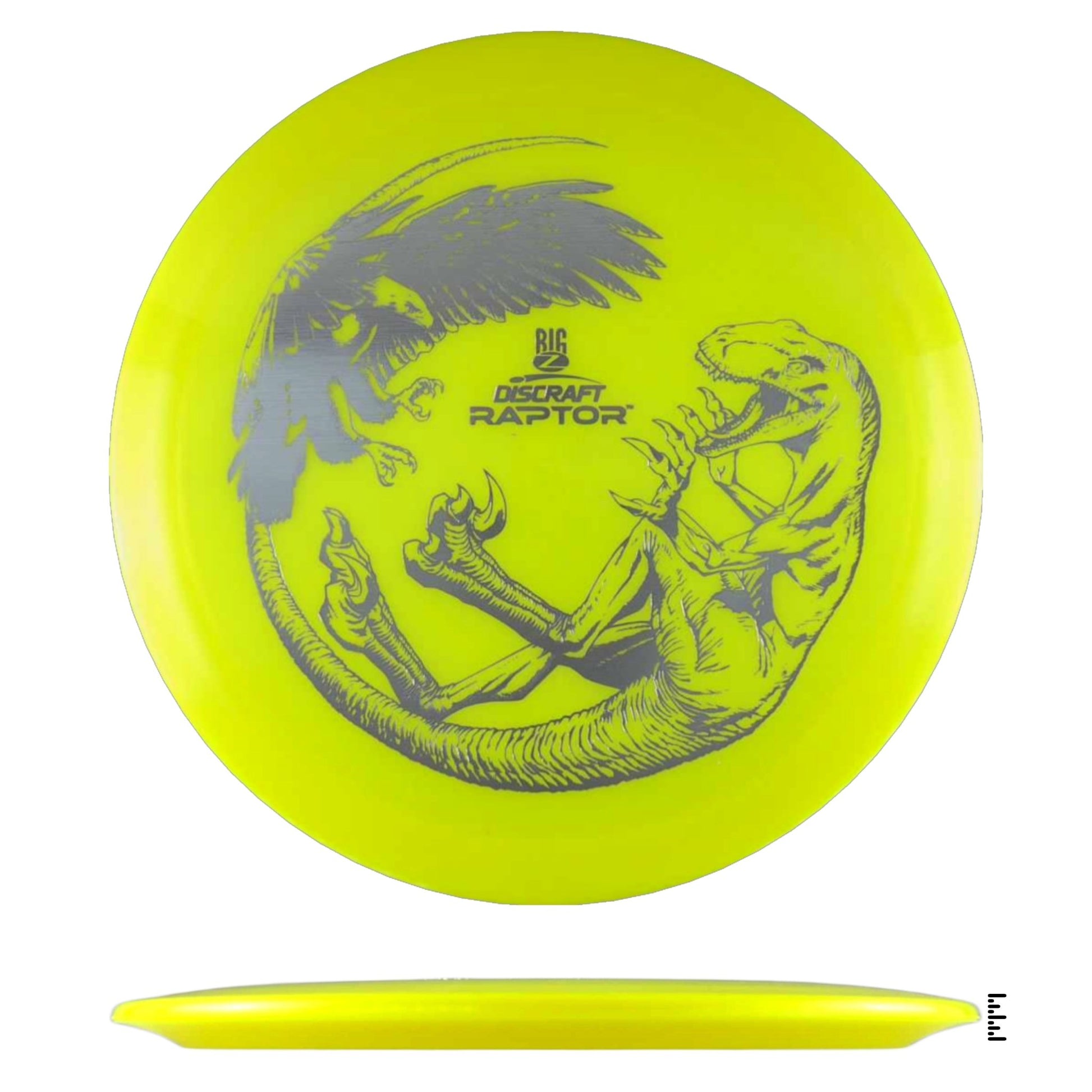Discraft Big Z Raptor - Fluorescent Yellow - Powergrip USA