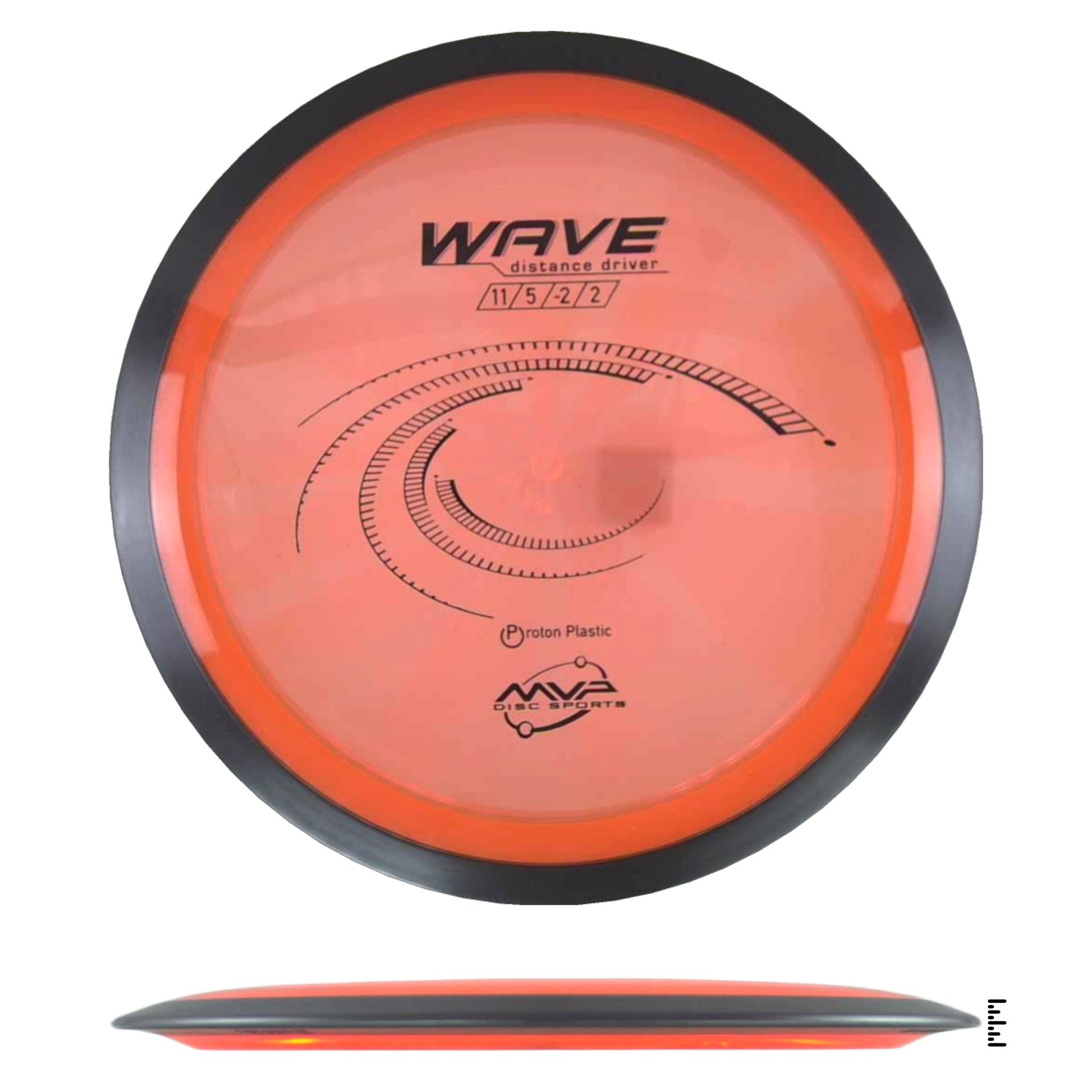 MVP Disc Sports Proton Wave - Orange - Powergrip USA