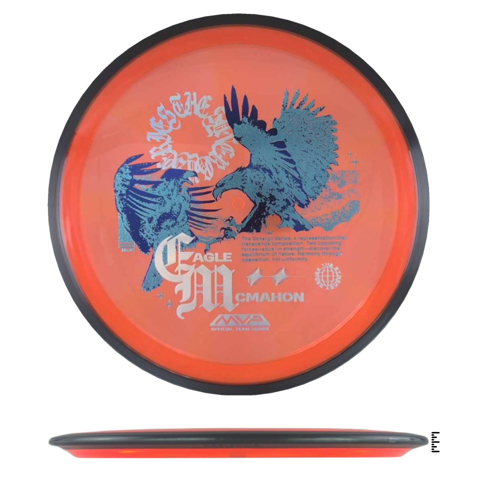 MVP Disc Sports Proton Resistor - Eagle McMahon Synergy Series - Orange - Powergrip USA