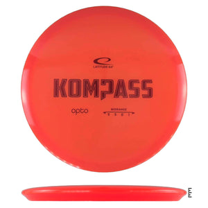 Latitude 64 Opto Compass Swedish Kompass Stamp - Orange - Powergrip USA