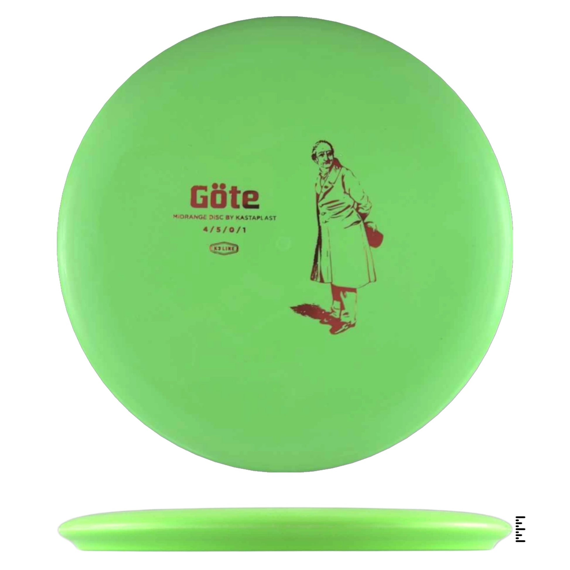 Kastaplast K3 Göte - Light Green - Powergrip USA