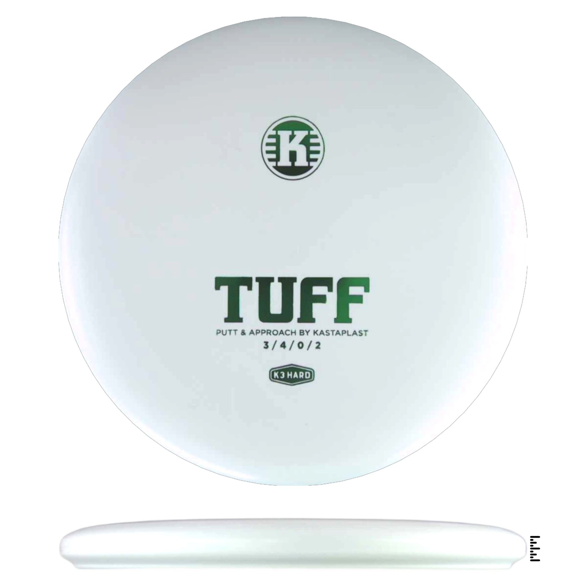 Kastaplast K3 Hard Tuff - White - Powergrip USA