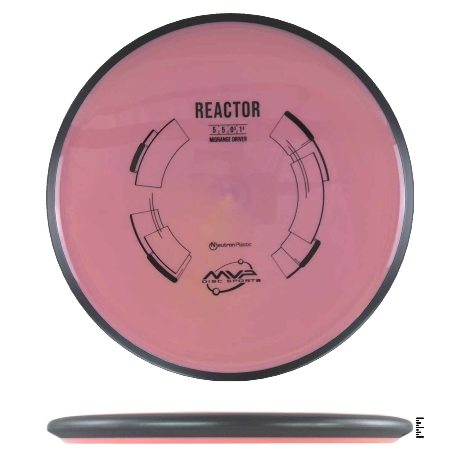 MVP Disc Sports Neutron Reactor - Rose - Powergrip USA