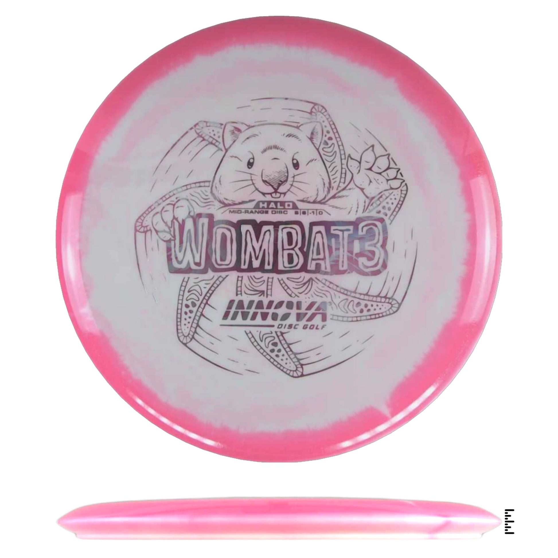 Innova Halo Wombat3 - White / Pink - Powergrip USA