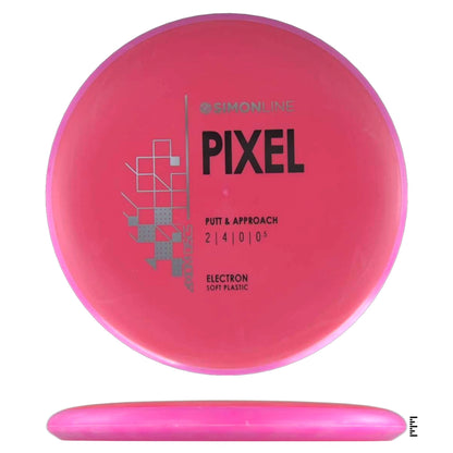 Axiom Discs Simon Line Electron Soft Pixel - Red / Pink - Powergrip USA