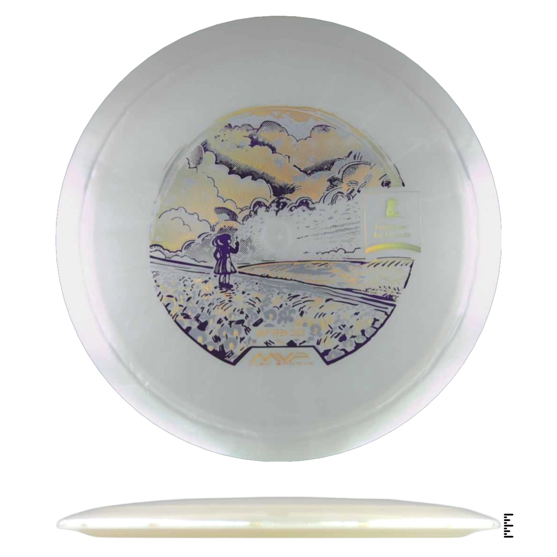 Streamline Discs Plasma Shift - Special Edition St. Jude Fundraiser - White - Powergrip USA