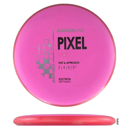 Axiom Discs Simon Line Electron Soft Pixel - Pink / Dark Orange - Powergrip USA