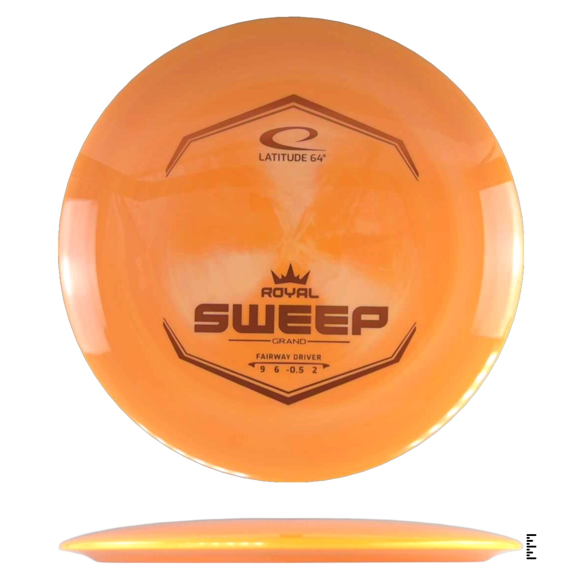 Latitude 64 Royal Grand Sweep - Orange - Powergrip USA