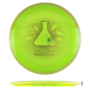 Axiom Discs Proton Fireball Factory Misprint - Lime / Yellow - Powergrip USA