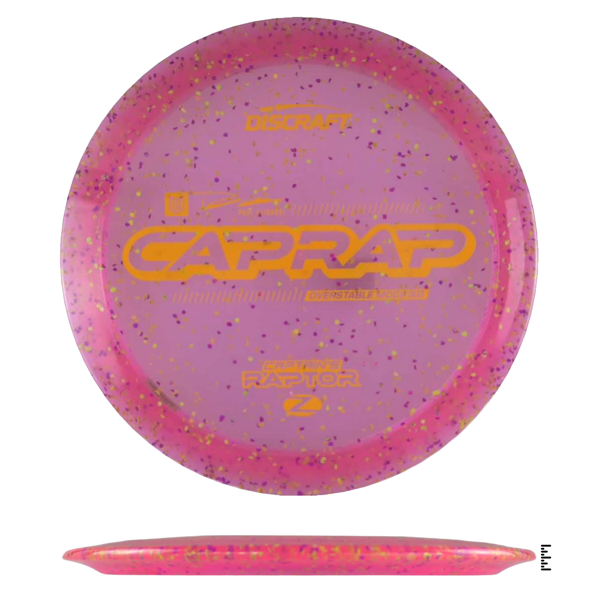 Discraft Z Confetti Captain's Raptor - 2026 Paul Ulibarri
