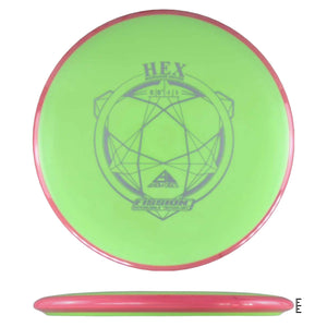 Axiom Discs Fission Hex - Light Green / Red - Powergrip USA